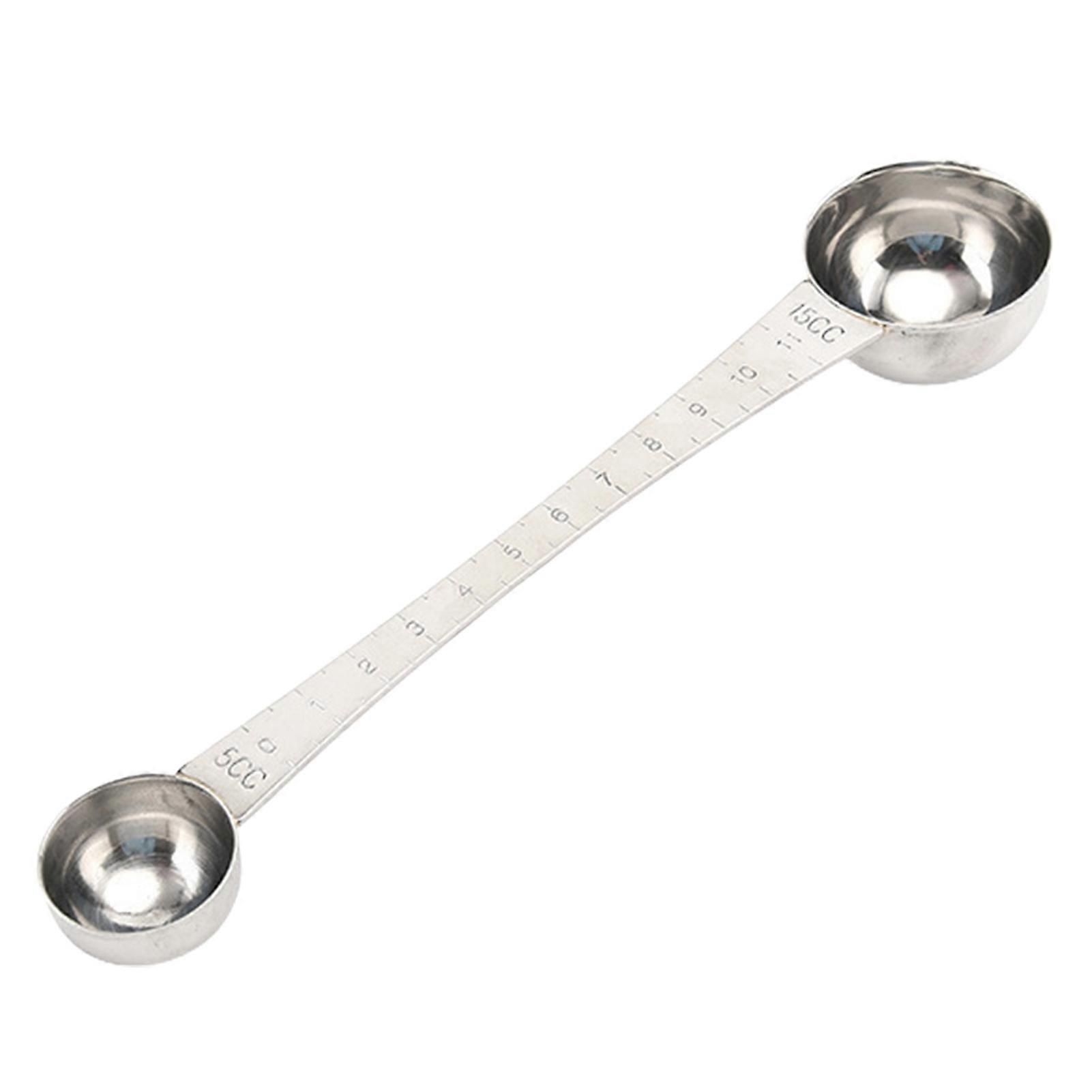 Double Head Measuring Spoon Heat Resistant Food Grade Milk Tea Bakers Chefs Measure Scoop Kitchen Tools