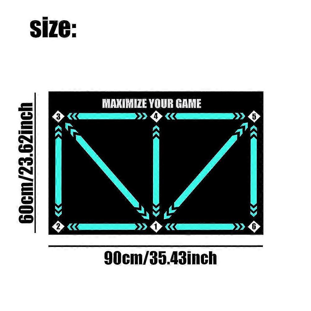 حصيرة تدريب كرة القدم ، حصيرة إتقان الكرة Fpro ، حصيرة تدريب خطوات كرة القدم - Z