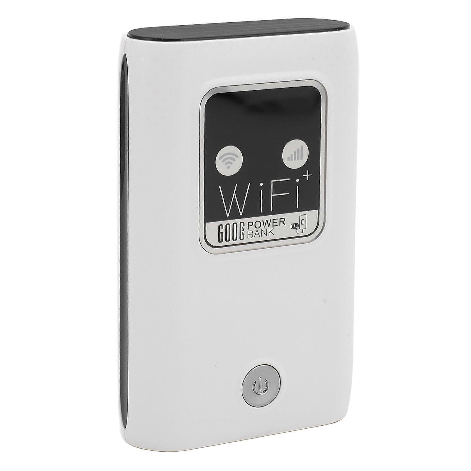 Portable WiFi Router 4G LTE 300Mbps USB Mobile WiFi Router Mobile Network Hotspot with SIM Card Slot for Car Outdoors