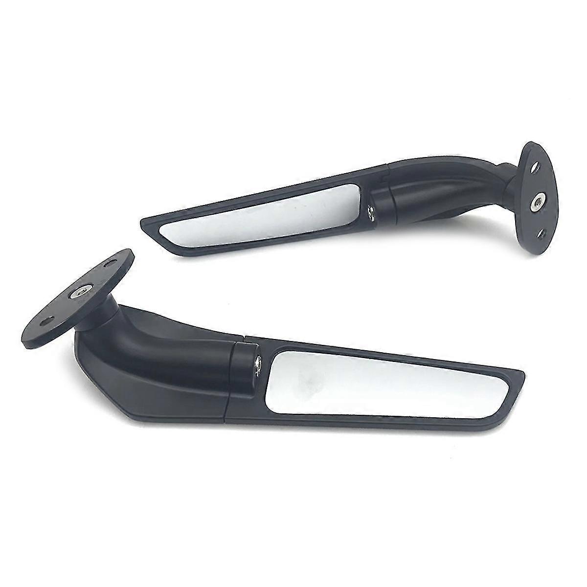For Zx6r Ninja 650 400 250 Yzf-r1 R6 Motorcycle Mirror Modified Wind Wing Adjustable Rotating Rearv