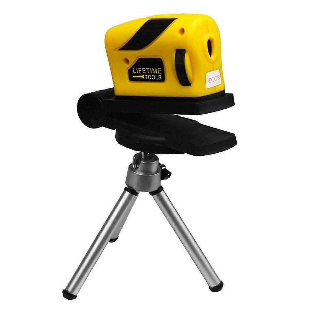 Láser de líneas cruzadas, láser de líneas cruzadas con un rango de medición de 15 m, línea vertical y horizontal conmutable con autonivelación