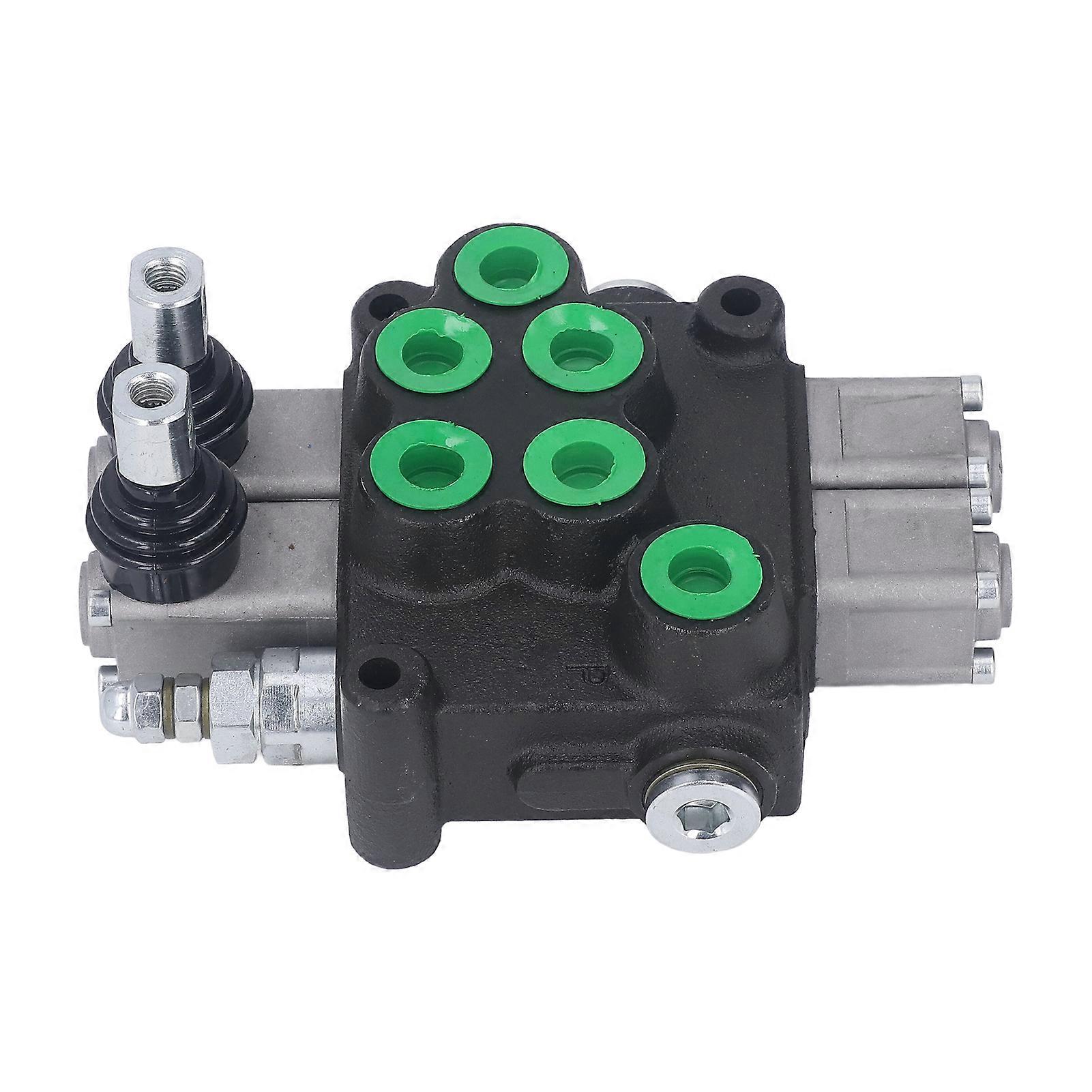 Hydraulic Flow Control Valve Kit 2 Spool 12mm 16.2MPa for Tractor