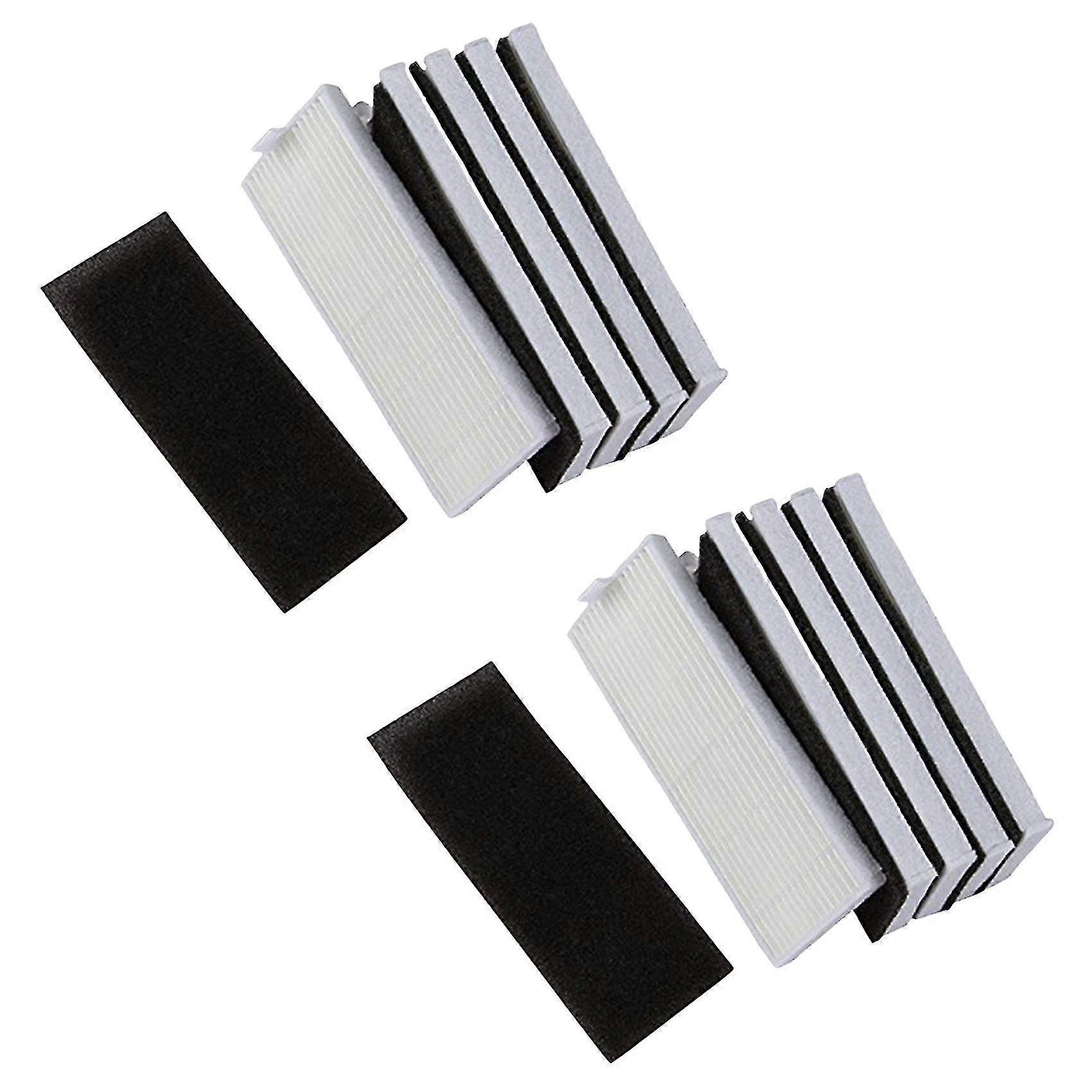 New 10pcs Sponge + 10pcs Hepa Filter For Replacement A4 Robot Vacuum Cleaner