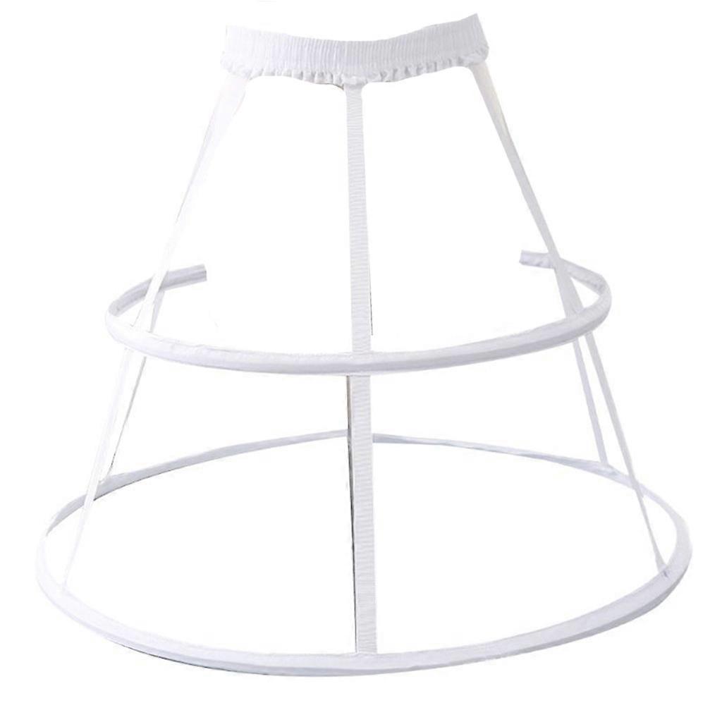 Bryllup Brudekreditt Underskjørt Kvinner Jenter Elastisk Midjebånd Justerbar Panne