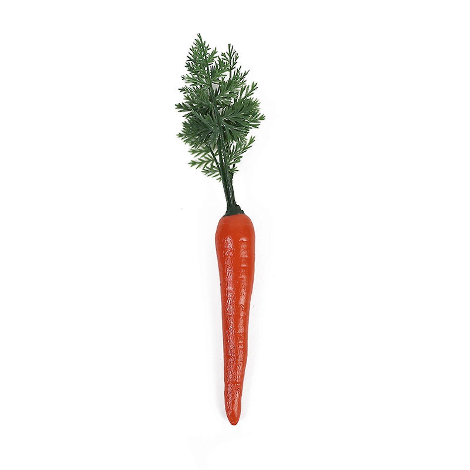 Easter Artificial Carrot Simulation Vegetables Props Lifelike Fake Vegetables