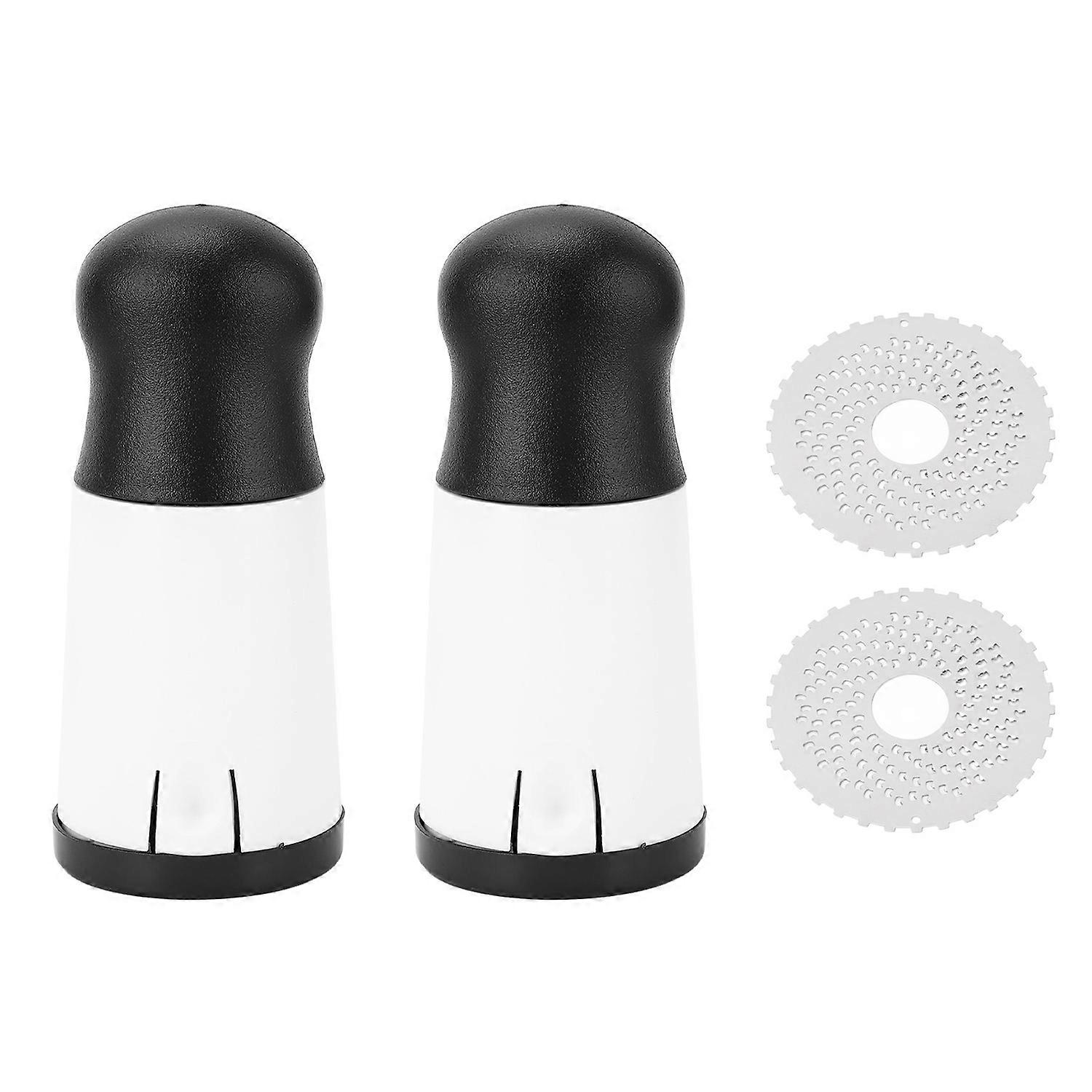 2pcs Cheese Grater Multipurpose Efficient Safe DIY Kitchen Tool Handheld Cheese Mill for Cheese Choc