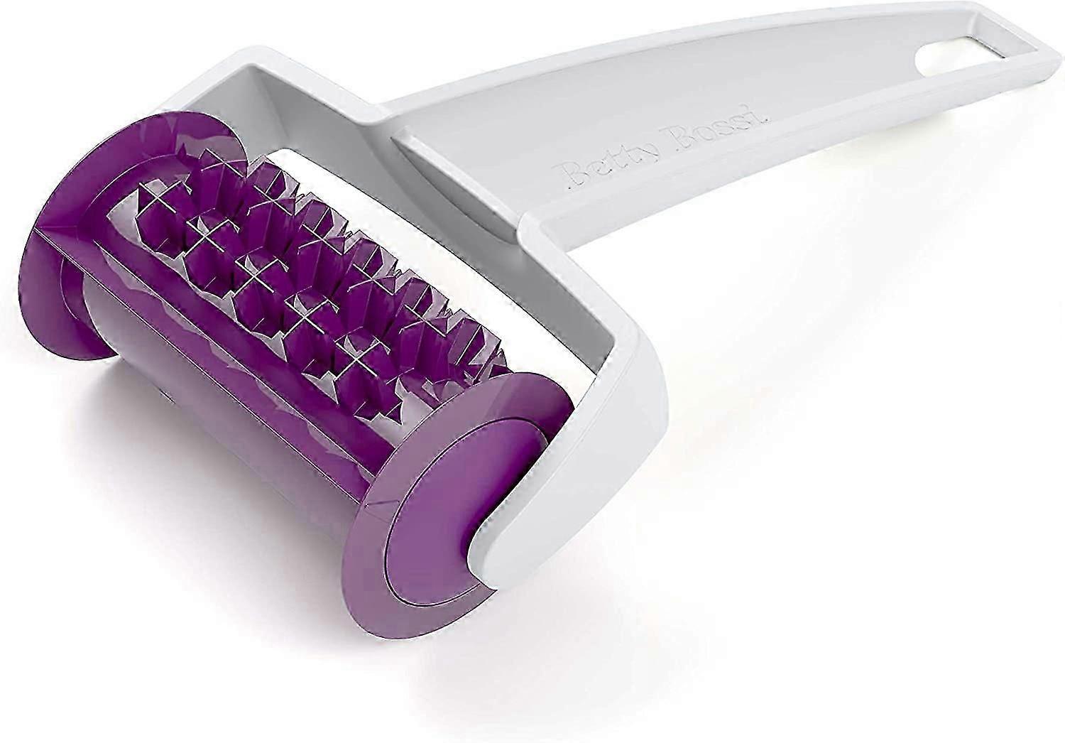 Rolling Pin Roller for Making Breadsticks, Aperitif Sticks and Homemade Appetizers (Purple)