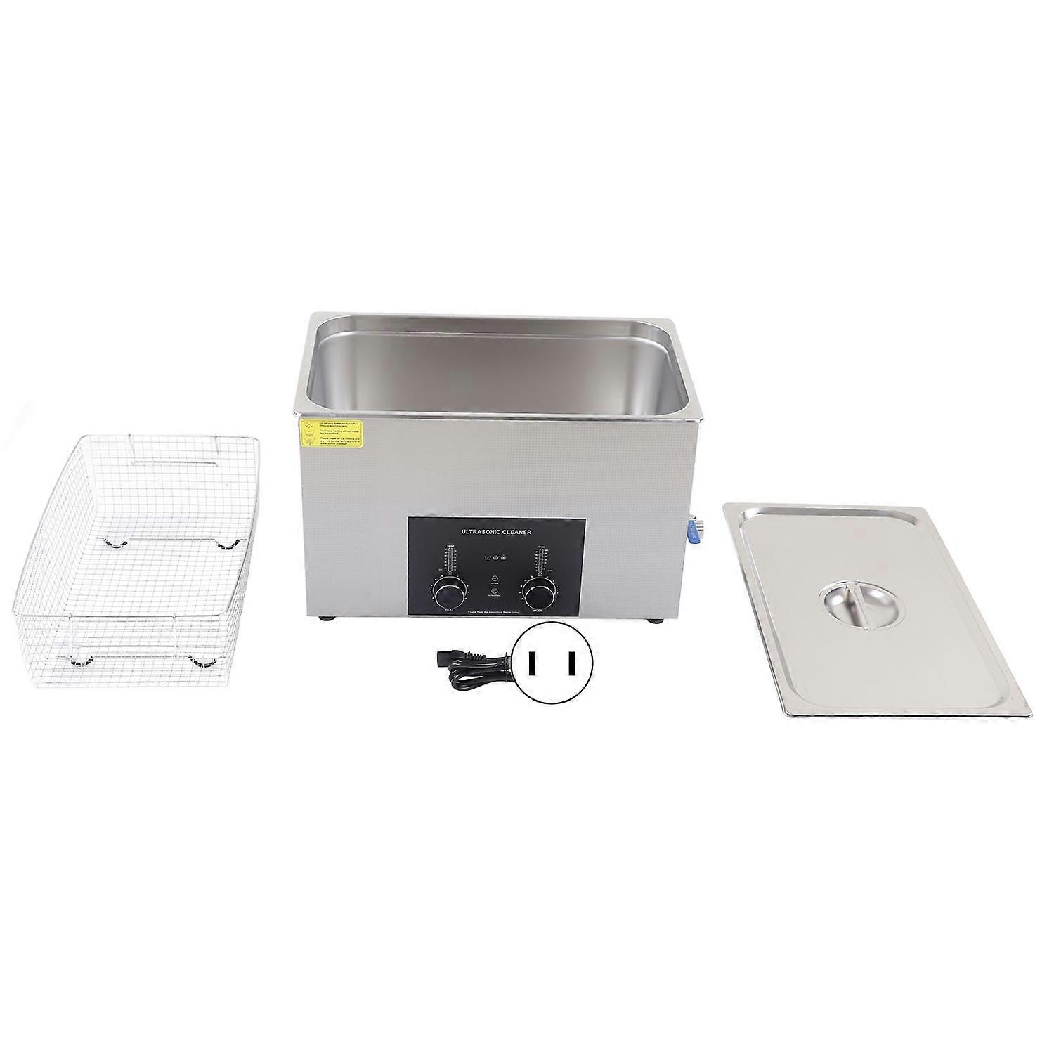 Ultrasonic Cleaner Adjustable Ultrasound Degassing Machine 30L for Denture Coin Circuit Board Labora