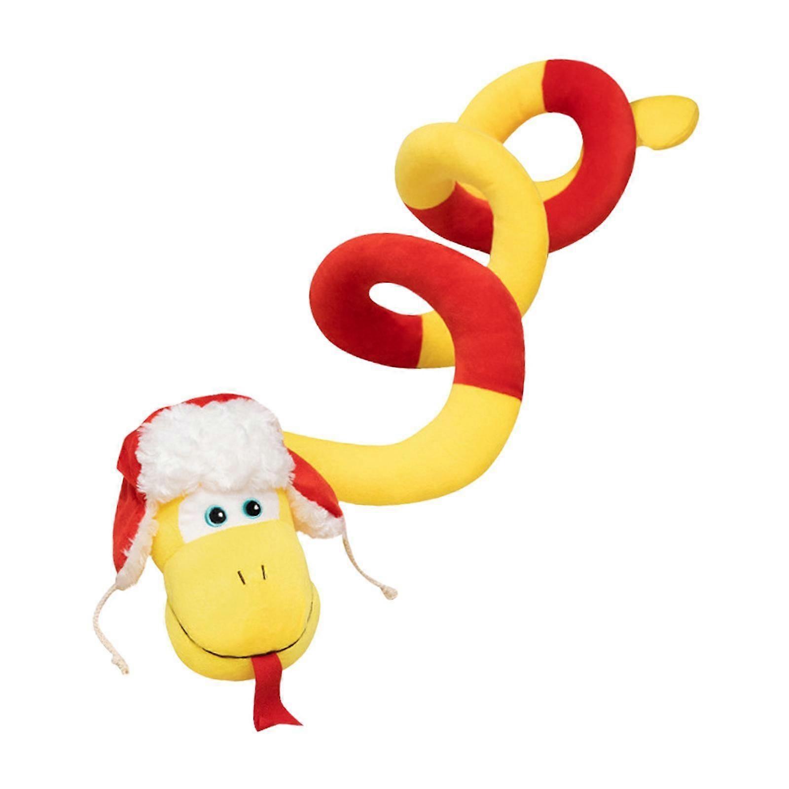 Chinese New Year Snake Plush Toy Lucky Mascots Toy for Party Favor Kids