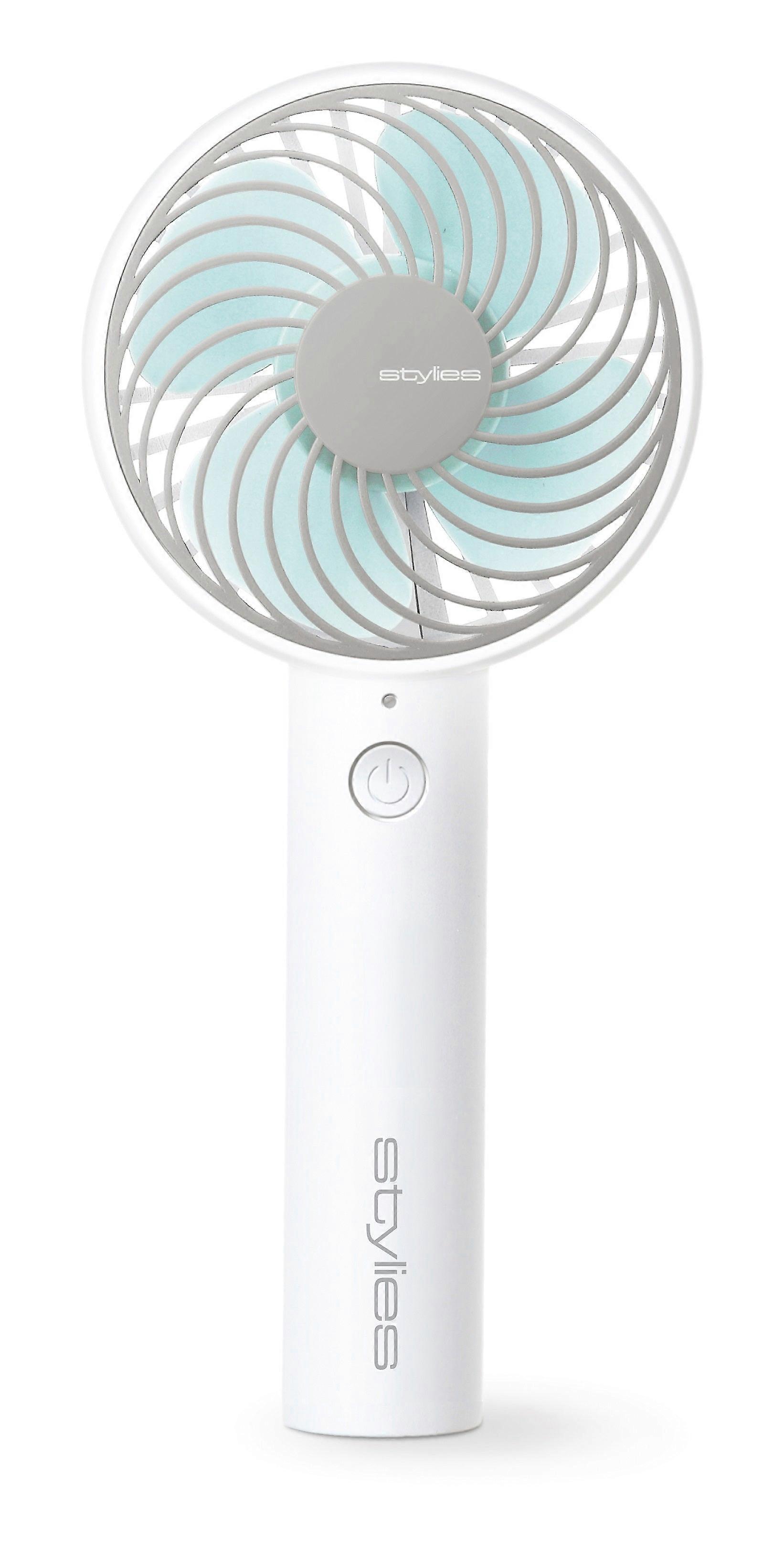 Stylies Lacerta / Hand fan blue