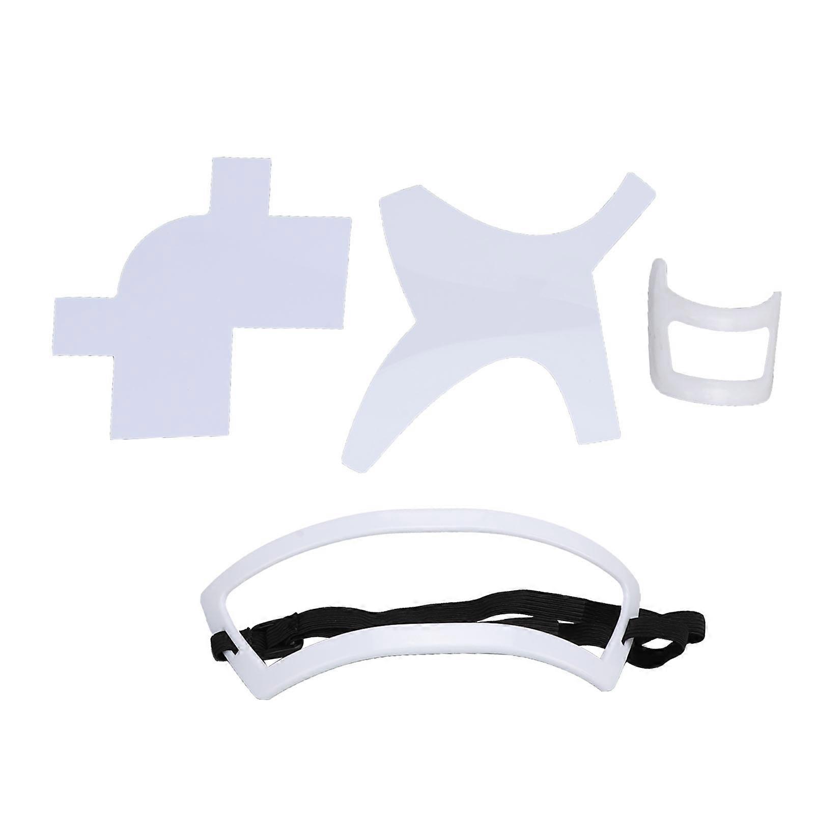 Beard Shaper Template Multifunctional Styling Tool White