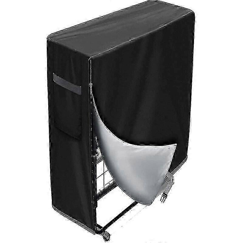Hopfällbar sängöverdrag justerbart vattentätt dammtätt multifunktionsöverdrag inomhus utomhus hopfällbar sängmadrassöverdrag 99*38*114cm