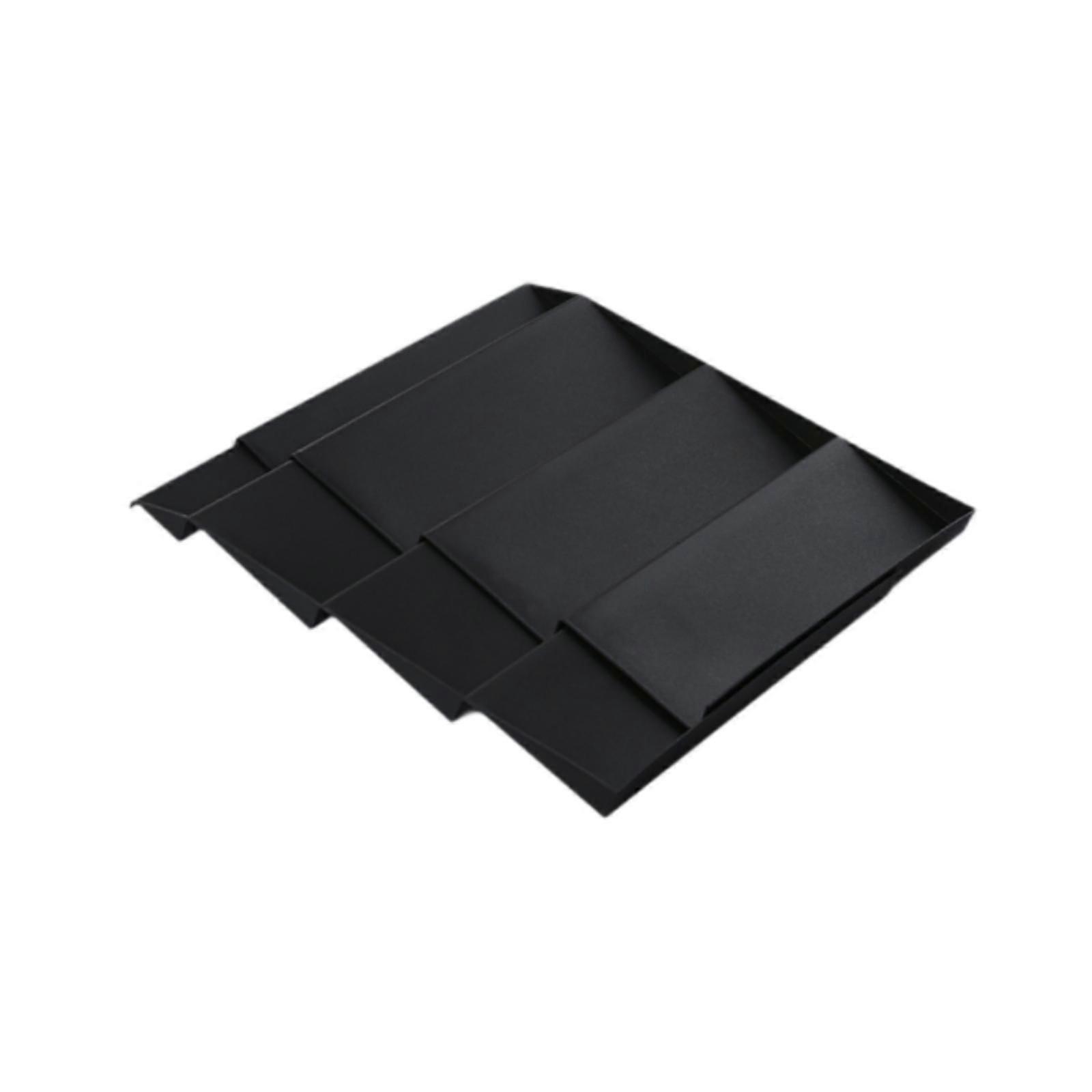 Spice Drawer Organizer Racks Spice Racks för Restaurang Sovrum Salong svart