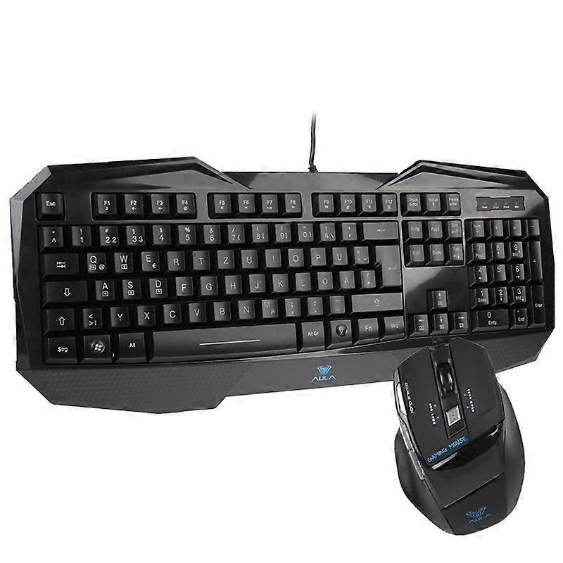 Aula Killing Soul Wired Keyboard + 7D Mouse