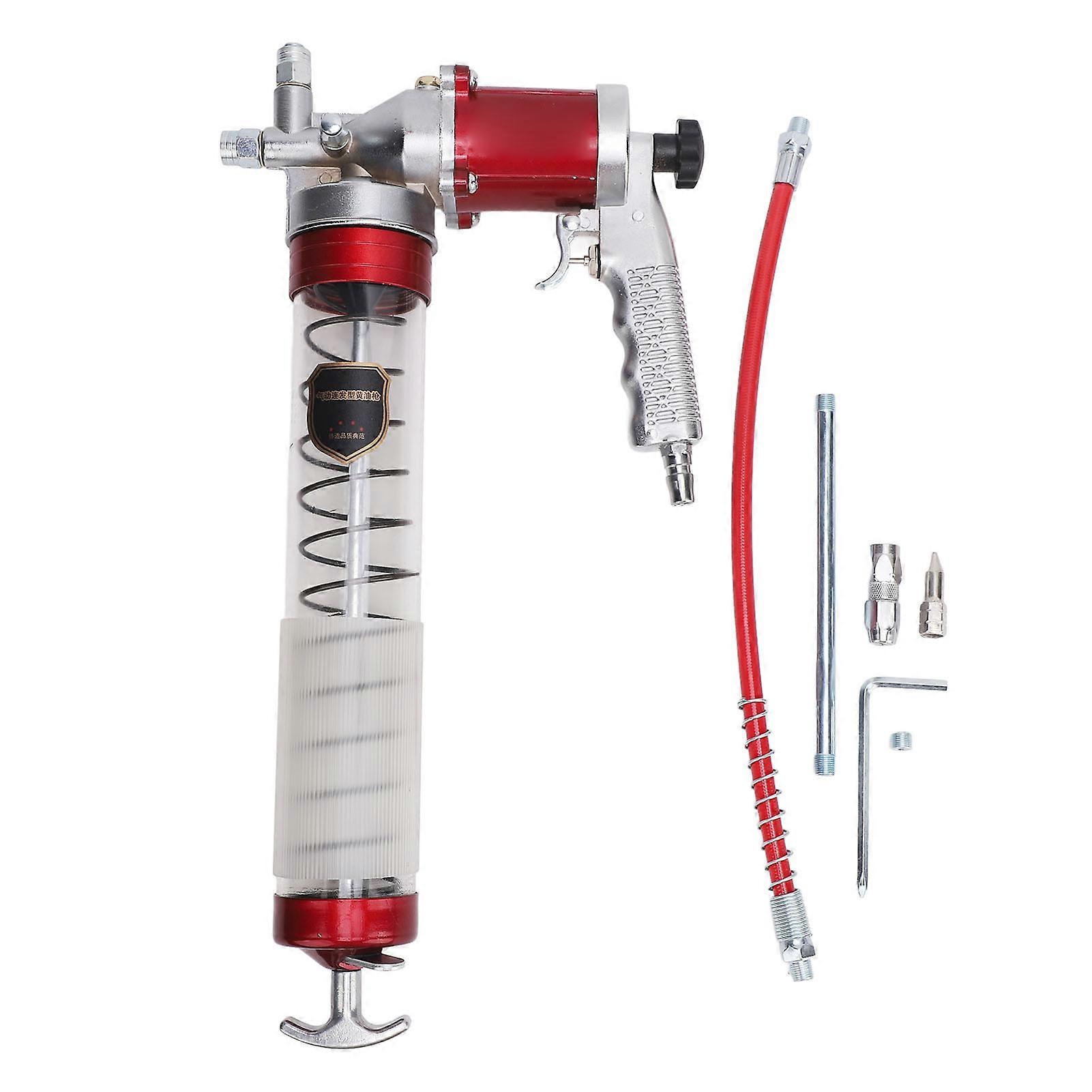Heavy Duty Pistol Grip Grease Gun 10000‑12000PSI G1/4in Quick Interface Automatic Mini Pneumatic Grease Gun