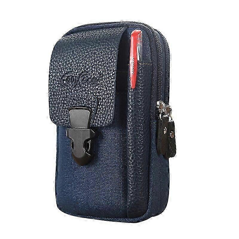 خمر حقيبة الخصر للرجال هدايا عيد ميلاد الرجال حزم الخصر الأعمال قماش عارضة فاني بوم حقيبة الرياضة الهاتف المحمول الحقيبة فاني حزم