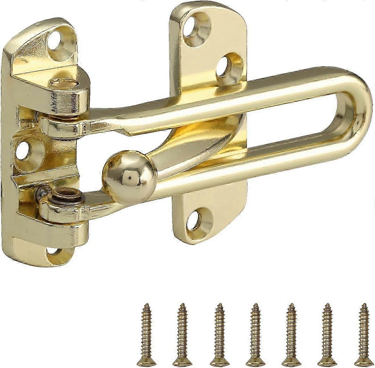 unique Swing Bar Door Lock Latch,Door Security Latch for Kids Safety and Home Security,