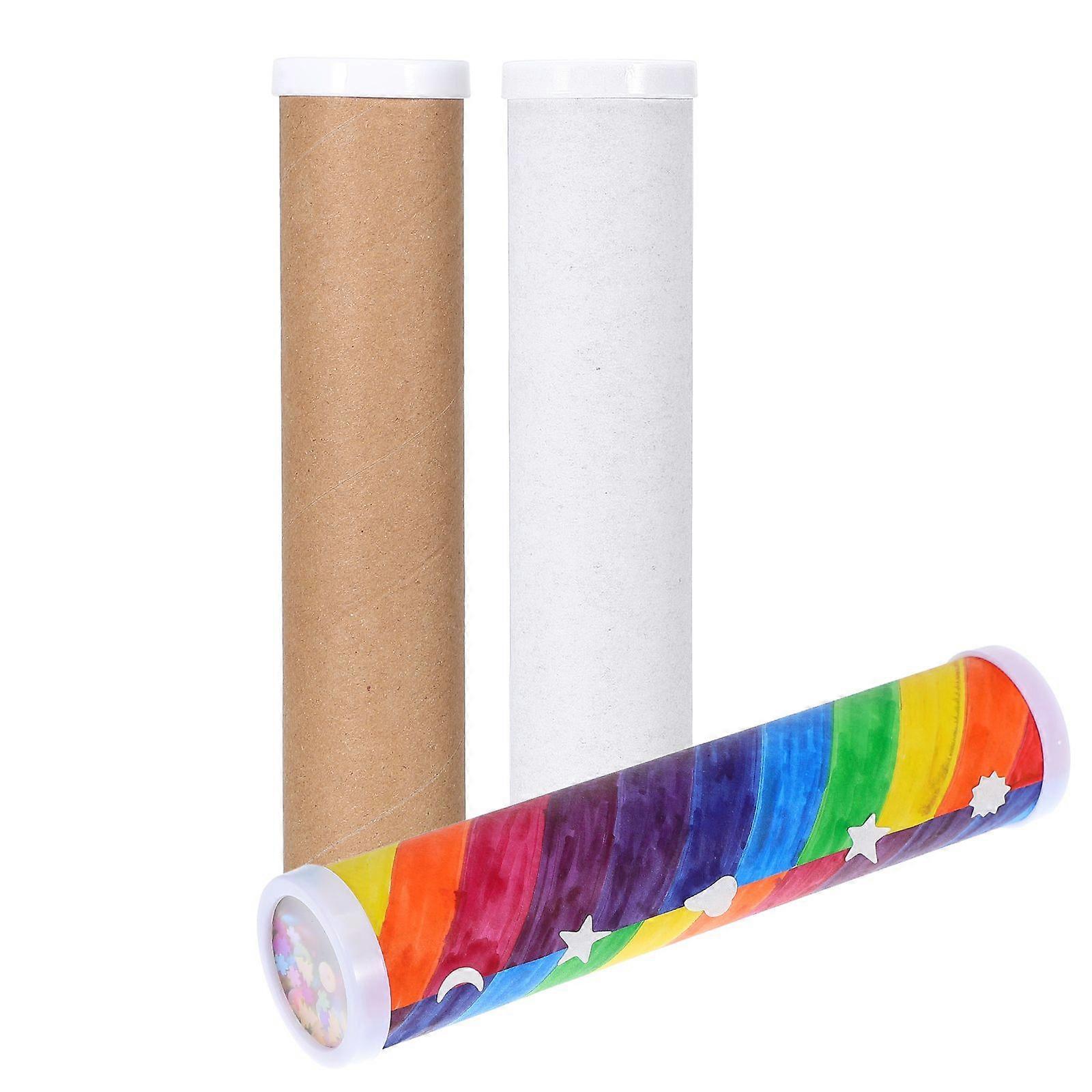 3pcs Diy Kaleidoscope Making Material Blank Kaleidoscope Making Kit Kids Playthings