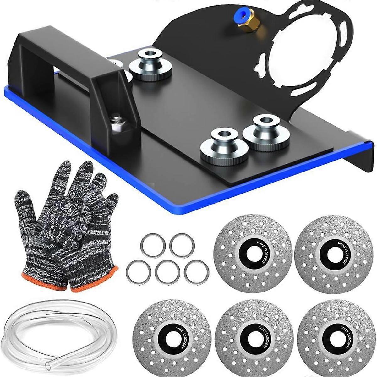 Angle Grinder Holder for Tile 45 Chamfer Tool Change, Grinding Fixed Holder Suitable for 100 Type Angle Grinder