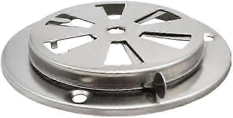 Adjustable stainless steel damper for dryer vent