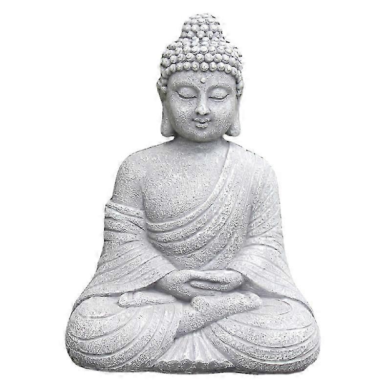 Statua Di Pietra Di Buddha Che Si Siede E Che Meda Nel Giardino Tropicale Della Stazione Termale Foresta Pluviale Romantica Ed Image140013307