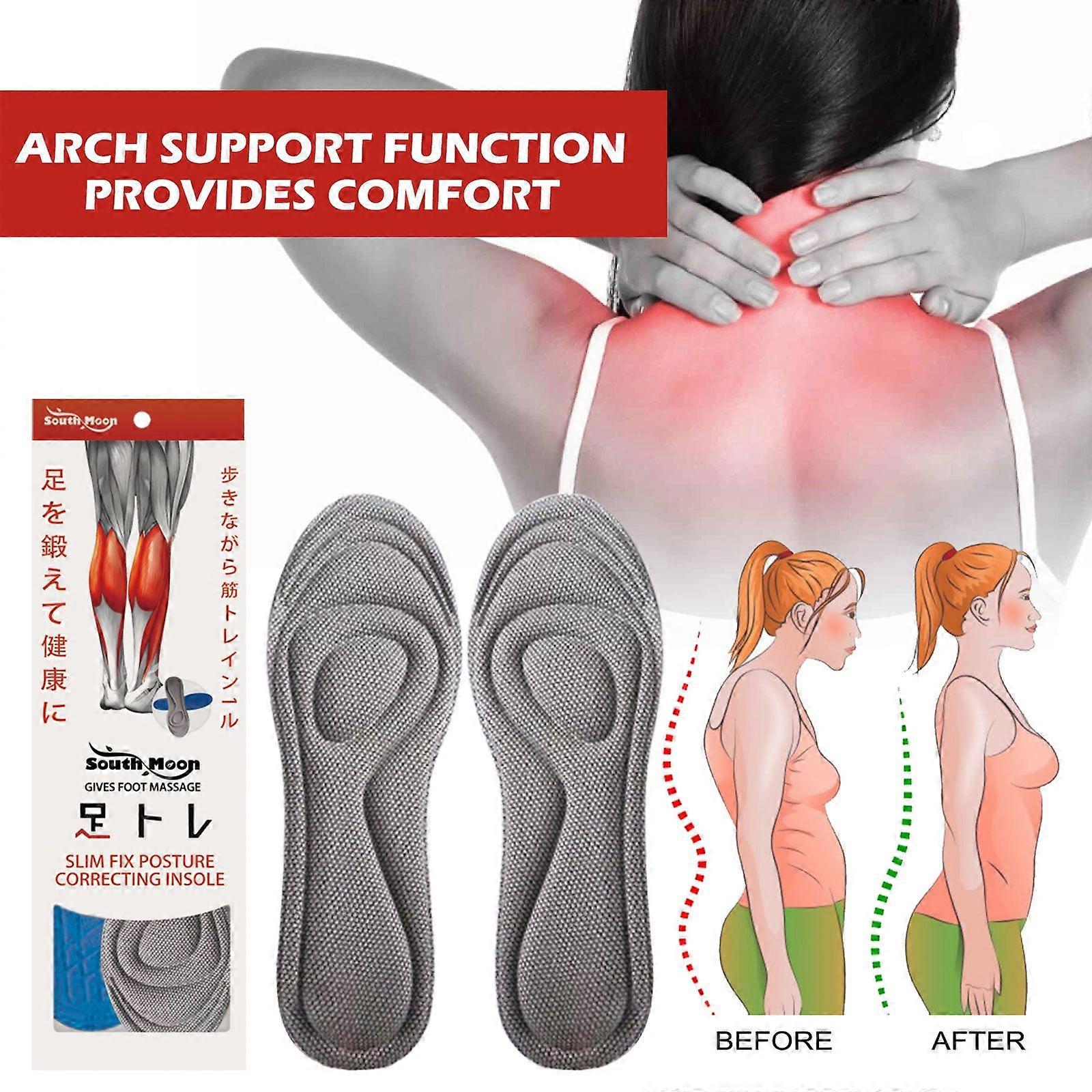 Slim Fix Posture Insoles  Relieve Joint Pain, Improve Posture & Boost Circulation