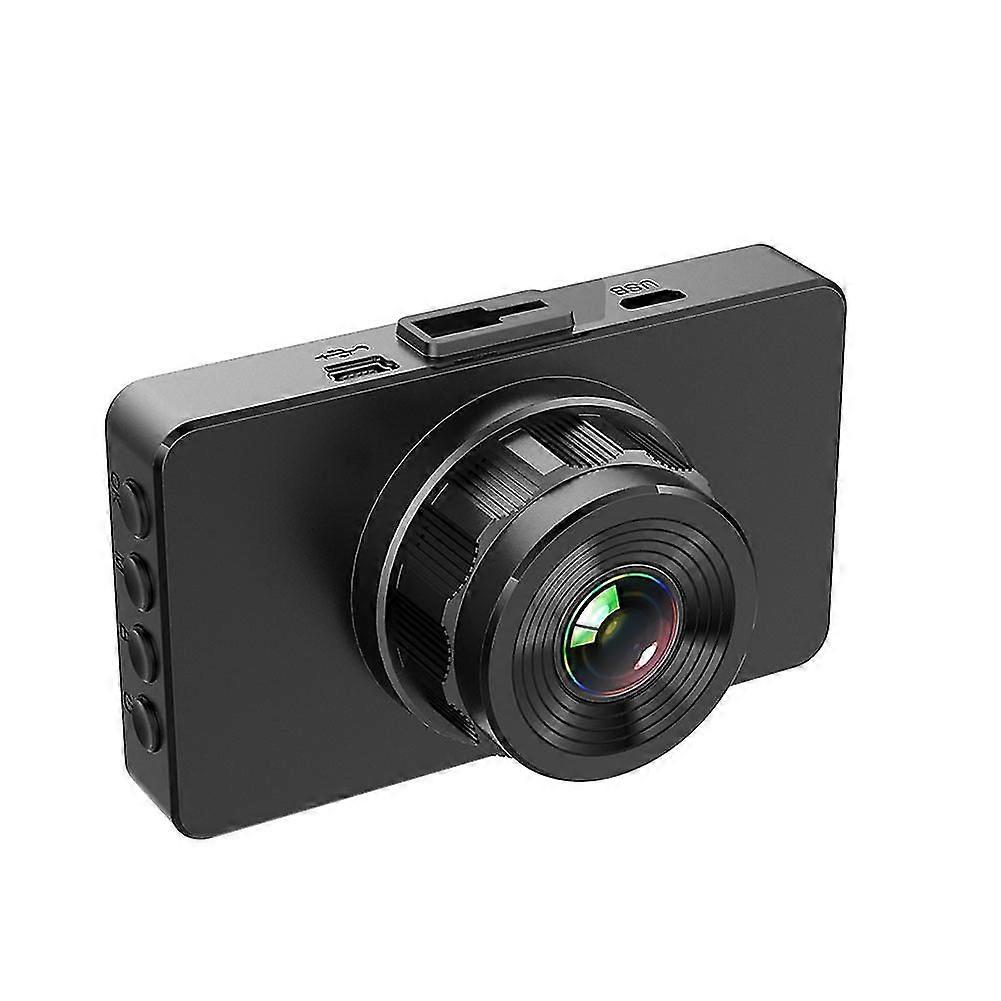 3 Inches Car Driving Recorder High Definition Night Vision Camera Motion Detection Loop Mount