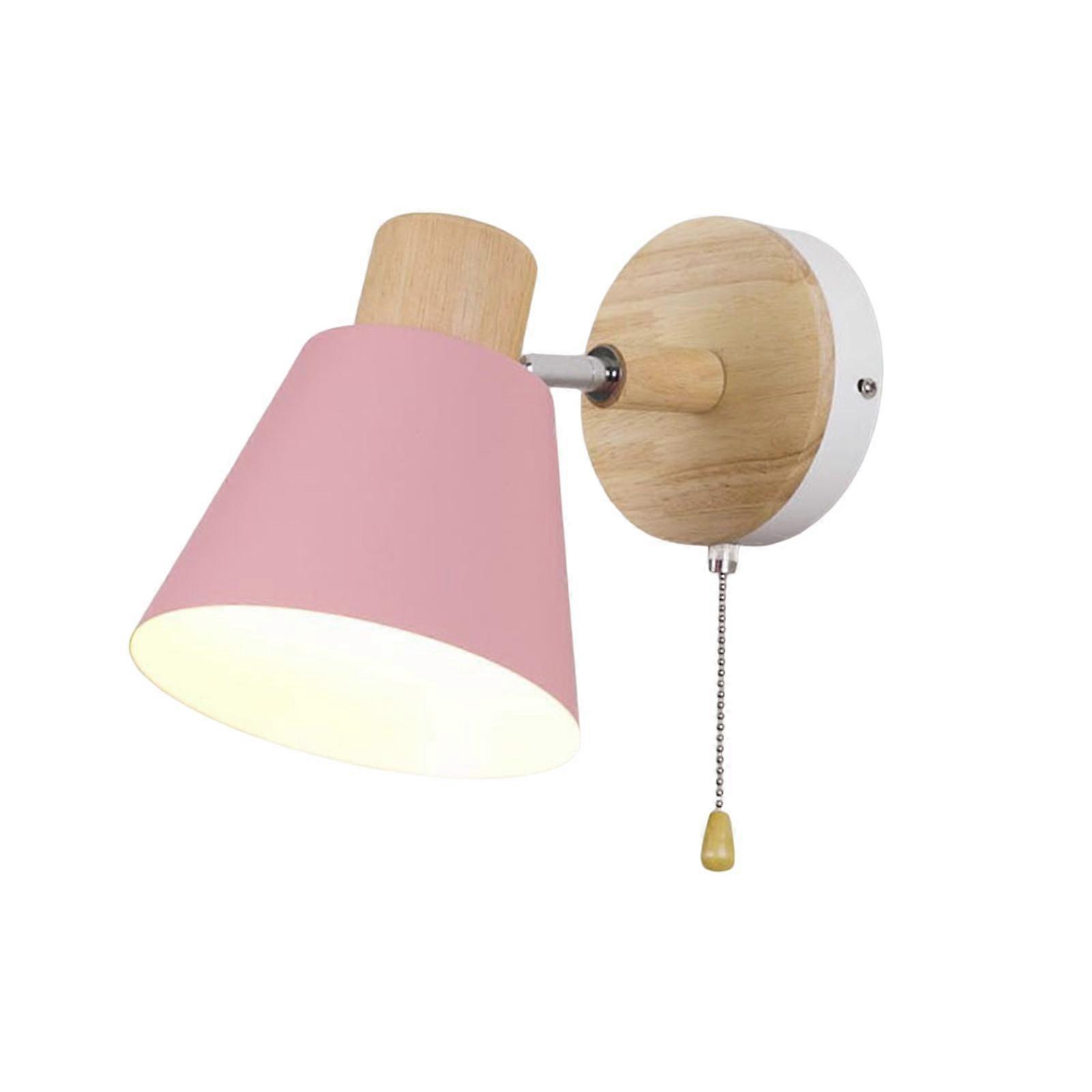 Lamp Lighting Fixture Bedroom Pull Chain Switch White