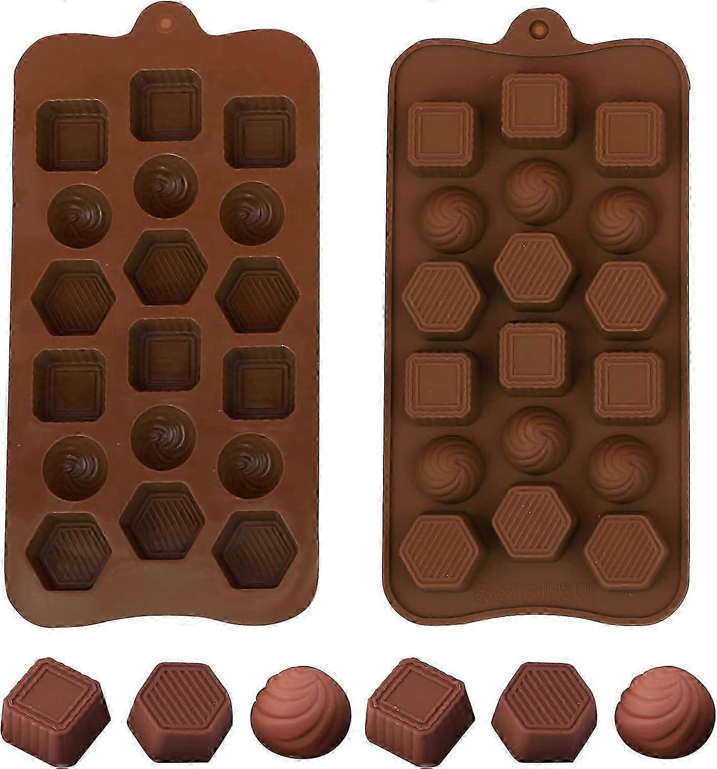Chocolate bar molds with different patterns are suitable for engagement and party making.Chocolate and ice chocolate melting molds,1-piece set(casual)