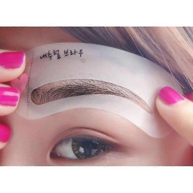 DIY Eyebrow Shaping Stencil Set Makeup Tool 3pcs HB057
