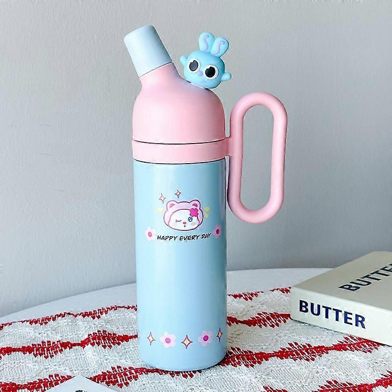 27oz Insulated Water Bottle,Stainless Steel Sports Water Bottles With Handle-Pink