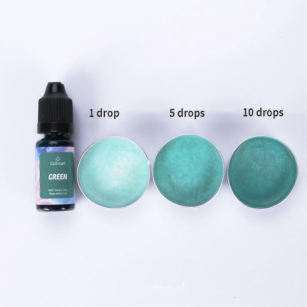 18 Color 10Ml Resin Pigments Diy Uv Epoxy Resin Mold Candle Soap Dye Colorant