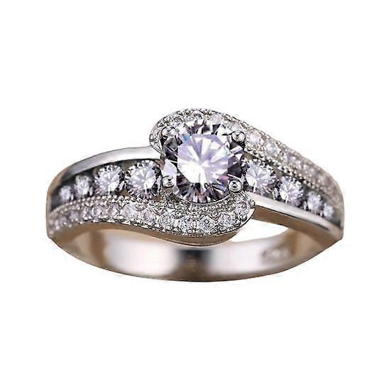 טבעת אצבע זירקוניה מעוקב שחורה שקופה גיאומטריה לא סדירה טבעת אצבע מלוטשת טבעת נישואין למסיבה תכשיטי אבזר