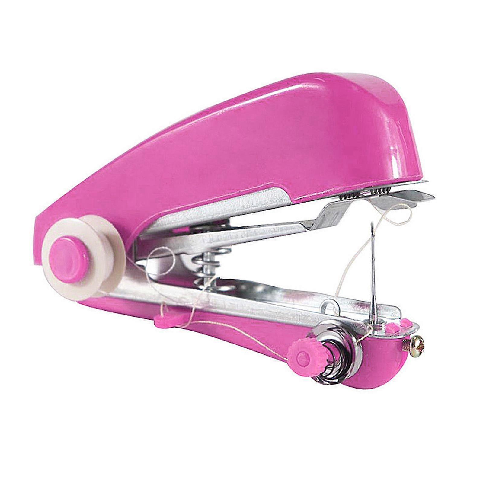 Mini Sewing Machine Cordless Sewing Tool Household Machine for Red