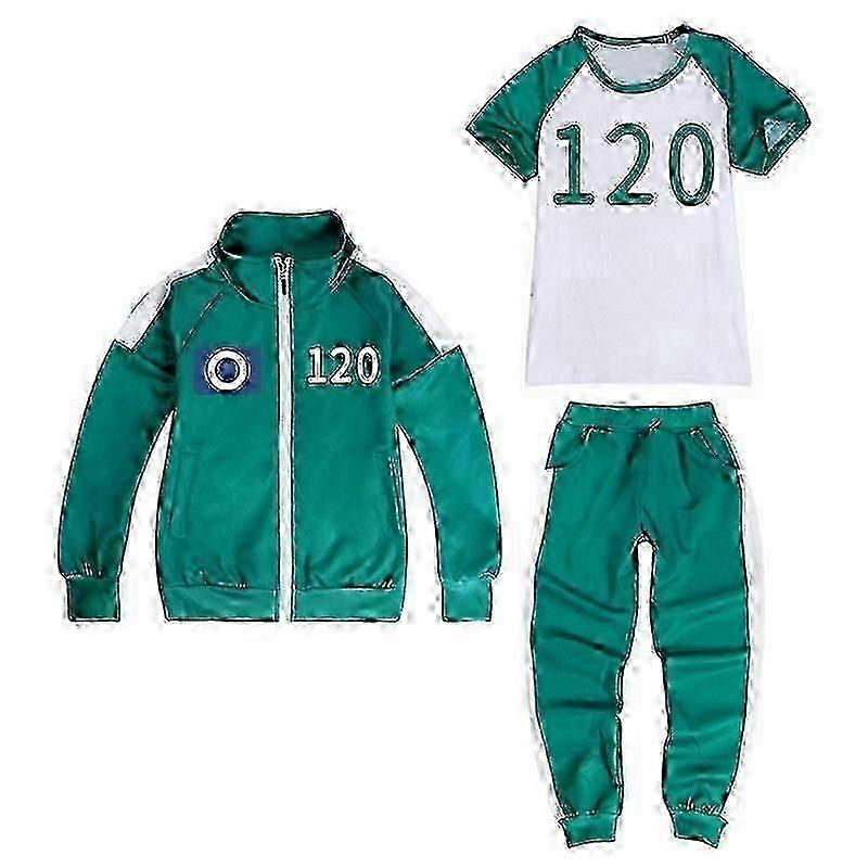 Squid Game 2 Player Cosplay Costume Tracksuit Complete Clothing Set D