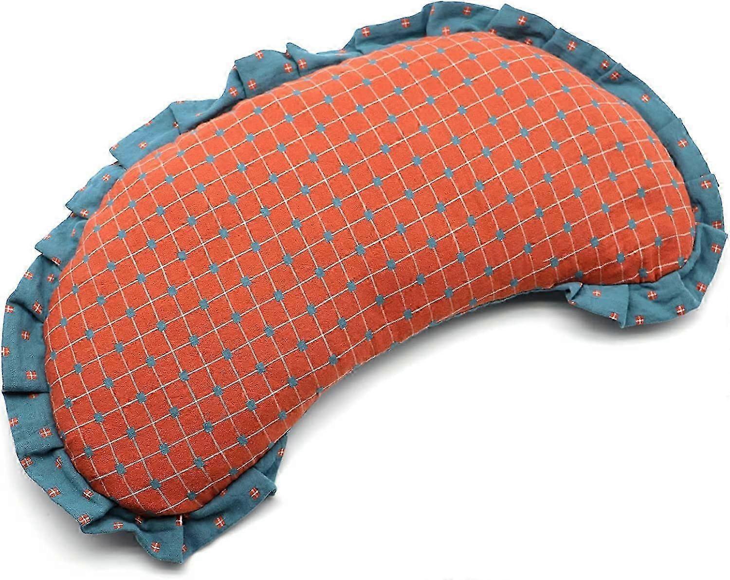 Buckwheat Side Sleeper Pillow - Neck Pillow for Pain Relief Sleeping Back and Shoulder Support with Adjustable Hulls Bed Pillow with Removable Washab