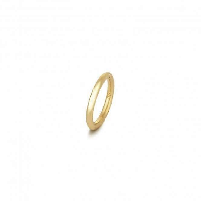 9ct Yellow Gold Seamless Clicker Earring ES2010