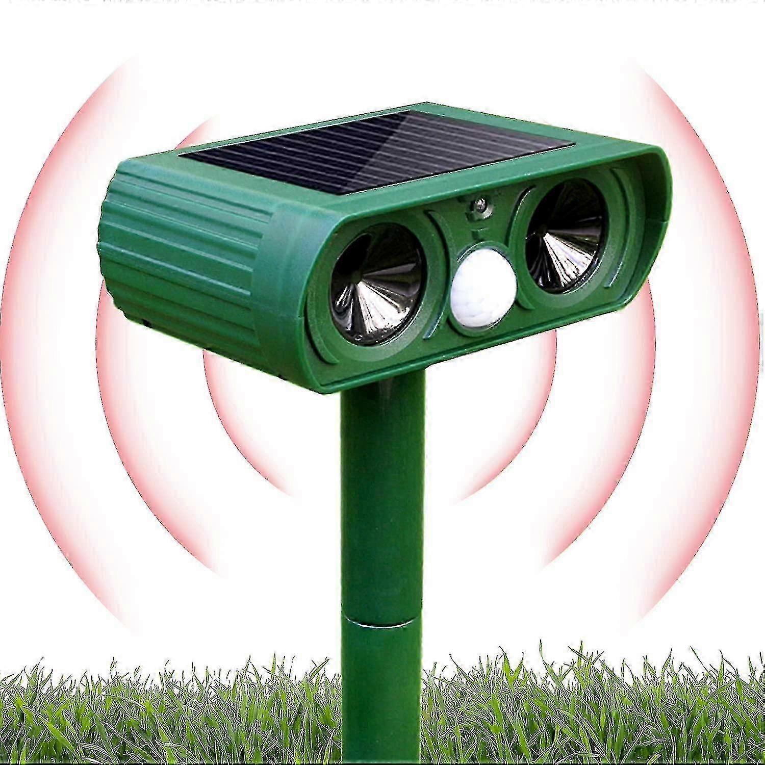 Ultrasonic Cat Deterrent, Cat Repnt, Solar Animal Repnt, Ultrasonic Repnt, With Mot Sensor And Flash, Repnt For Pets Tw Edition a