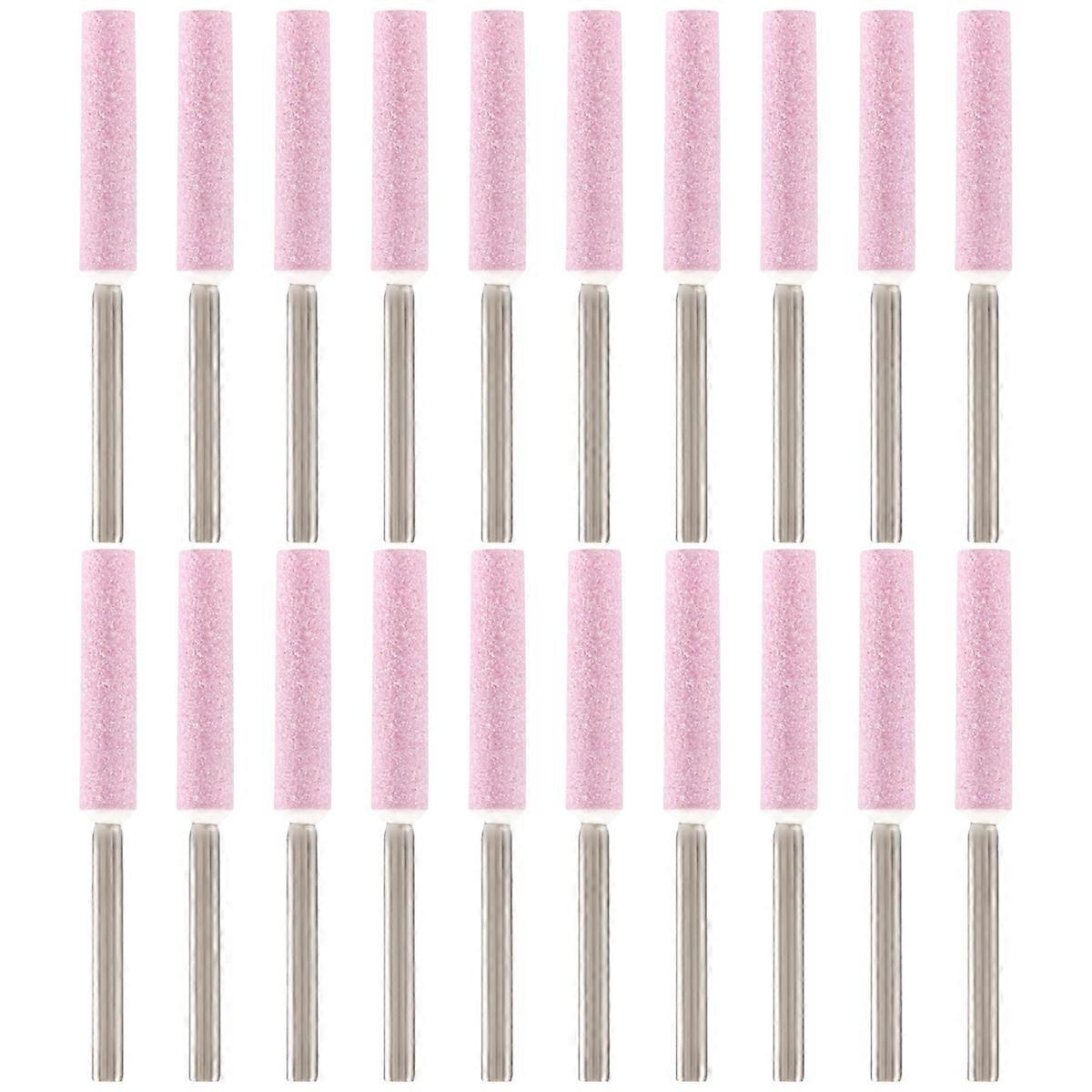 20 Pack Chainsaw Sharpener Grinding Stones Polishing Grinding Tool for Chainsaw Sharpener 3/16 Inch/