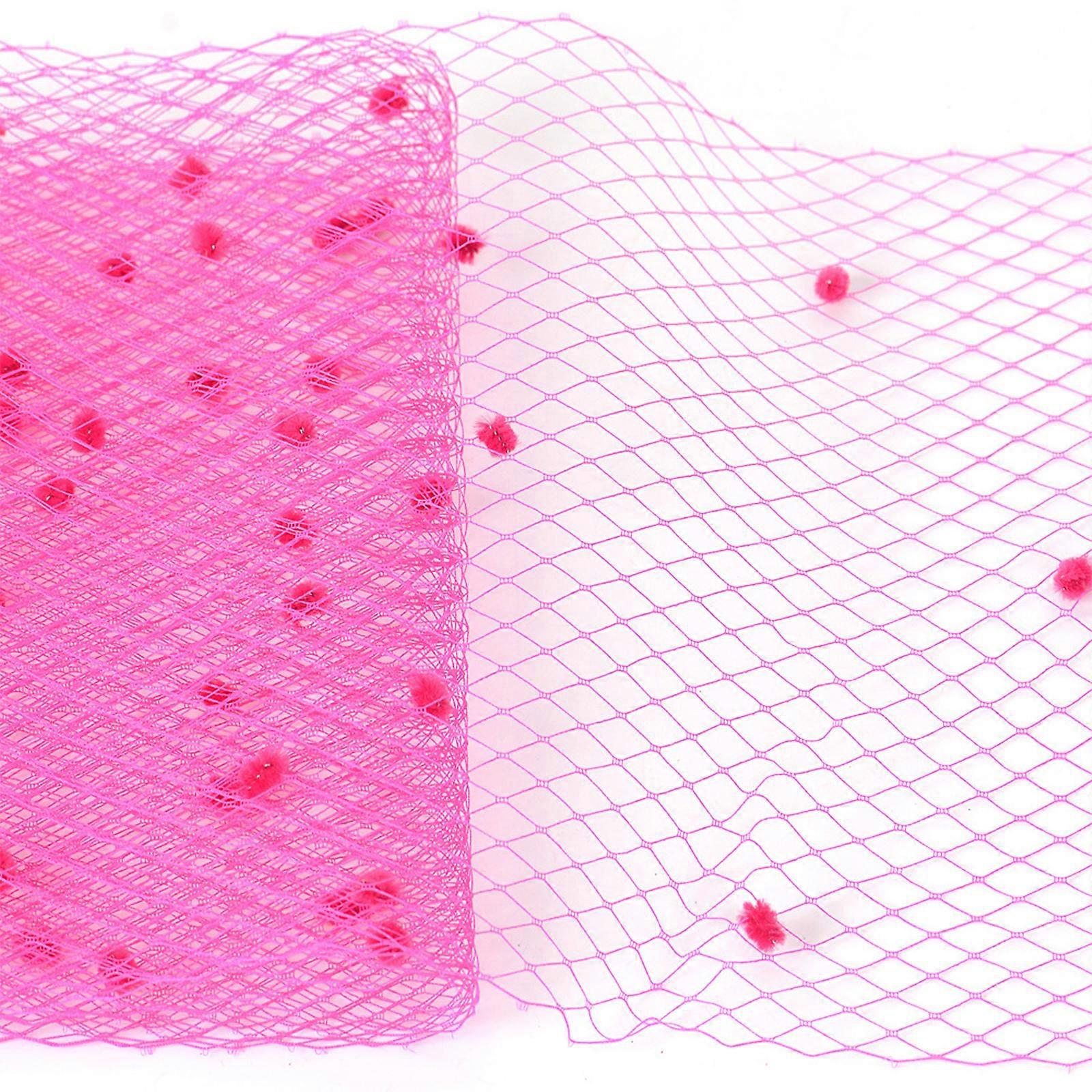 45cm Wide Veiling Net Sinamay Hat Veil Netting Fabric for  display picture 1