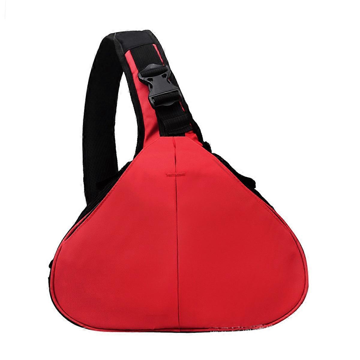 DSLR Shoulder Camera Bag Waterproof Travel Small Photography Bags Triangle Sling Bag for Digital Cam