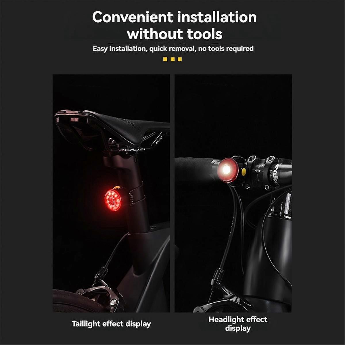 WESTBIKING Bicycle Smart Brake Rear Light