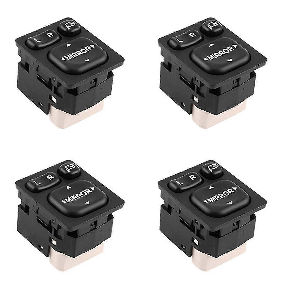 4Pcs Power Folding Mirror Control Switch for 84872-52040