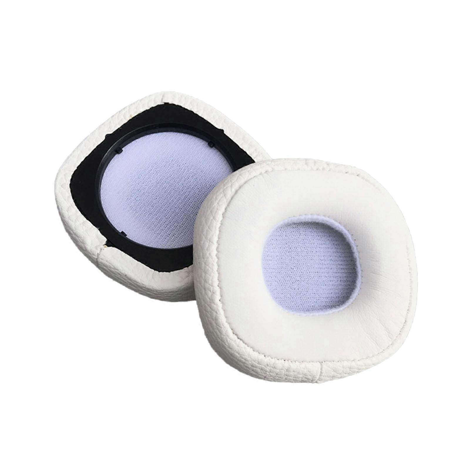 1Pair Ear Pads For Marshall Major 3/Major III Headphones Elastic Foam Earpads Ear Pads Sponge Cushion Replacement  White