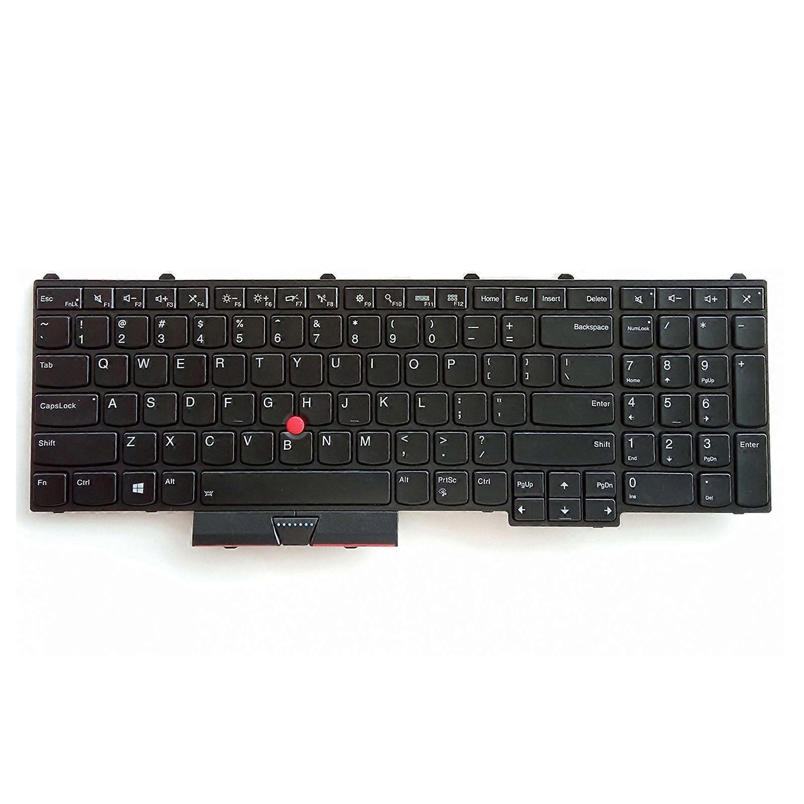 Klávesnice pro notebook Thinkpad P50 P70 bez rámečku US Layout