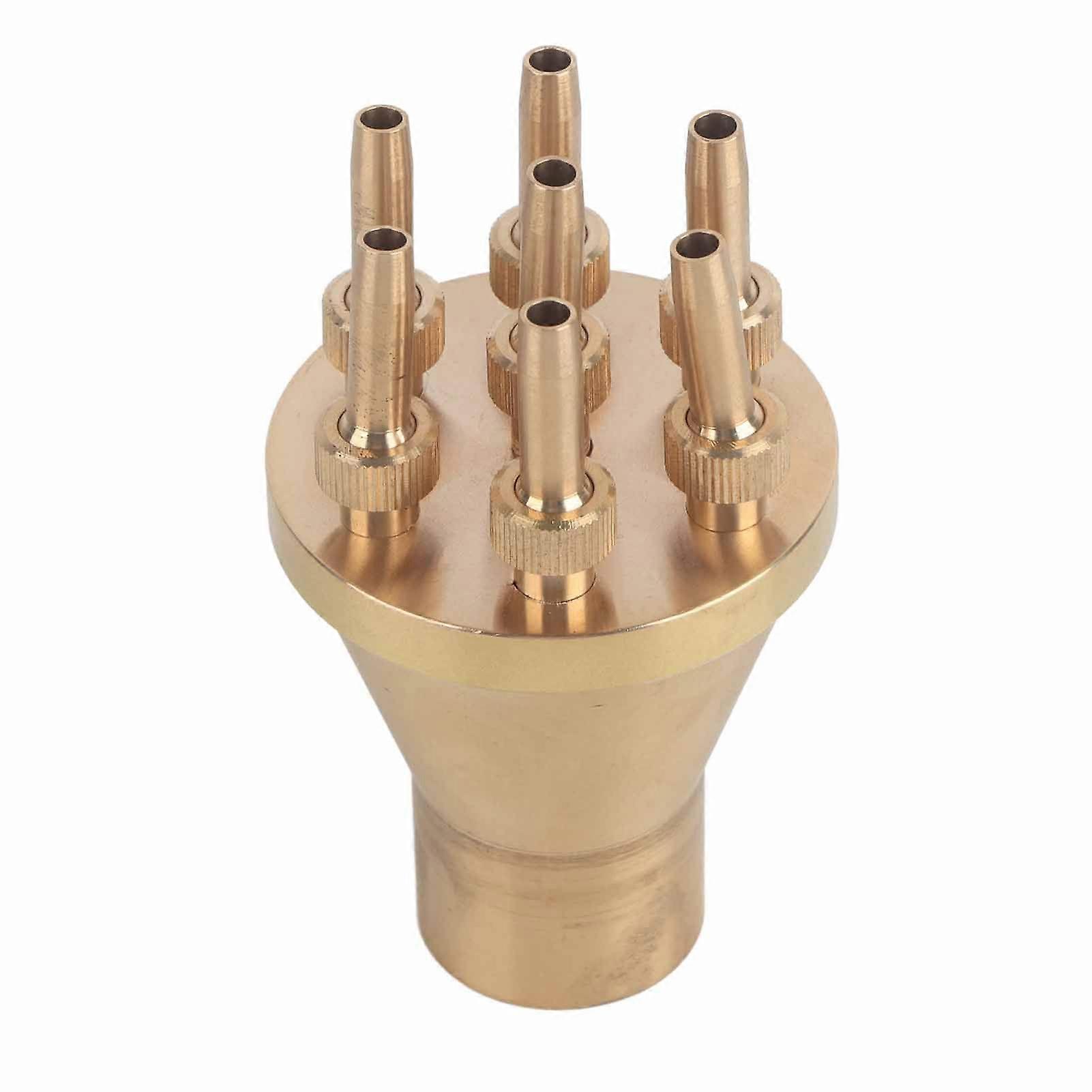 Adjustable Flower Fountain Nozzle Multiple Sprinklers Sprays Head  (DN25)