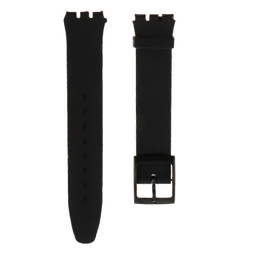Waterproof 16mm Silicone Watchband with Quick-Release Clasp