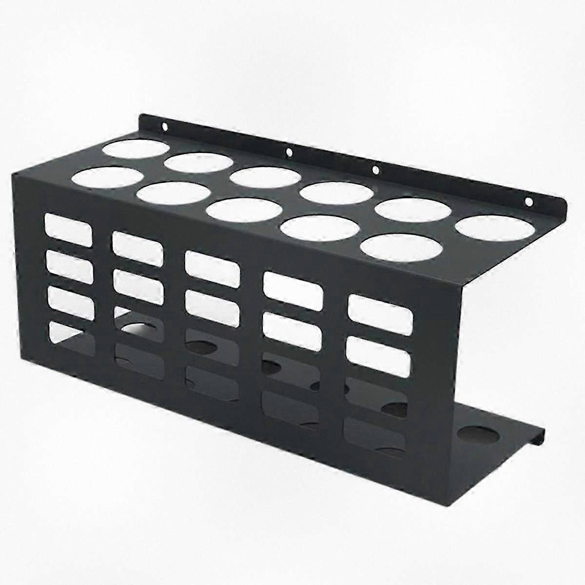 Space-Saving Wall-Mounted Manual Caulking Pipe Holder for Workspace Organization