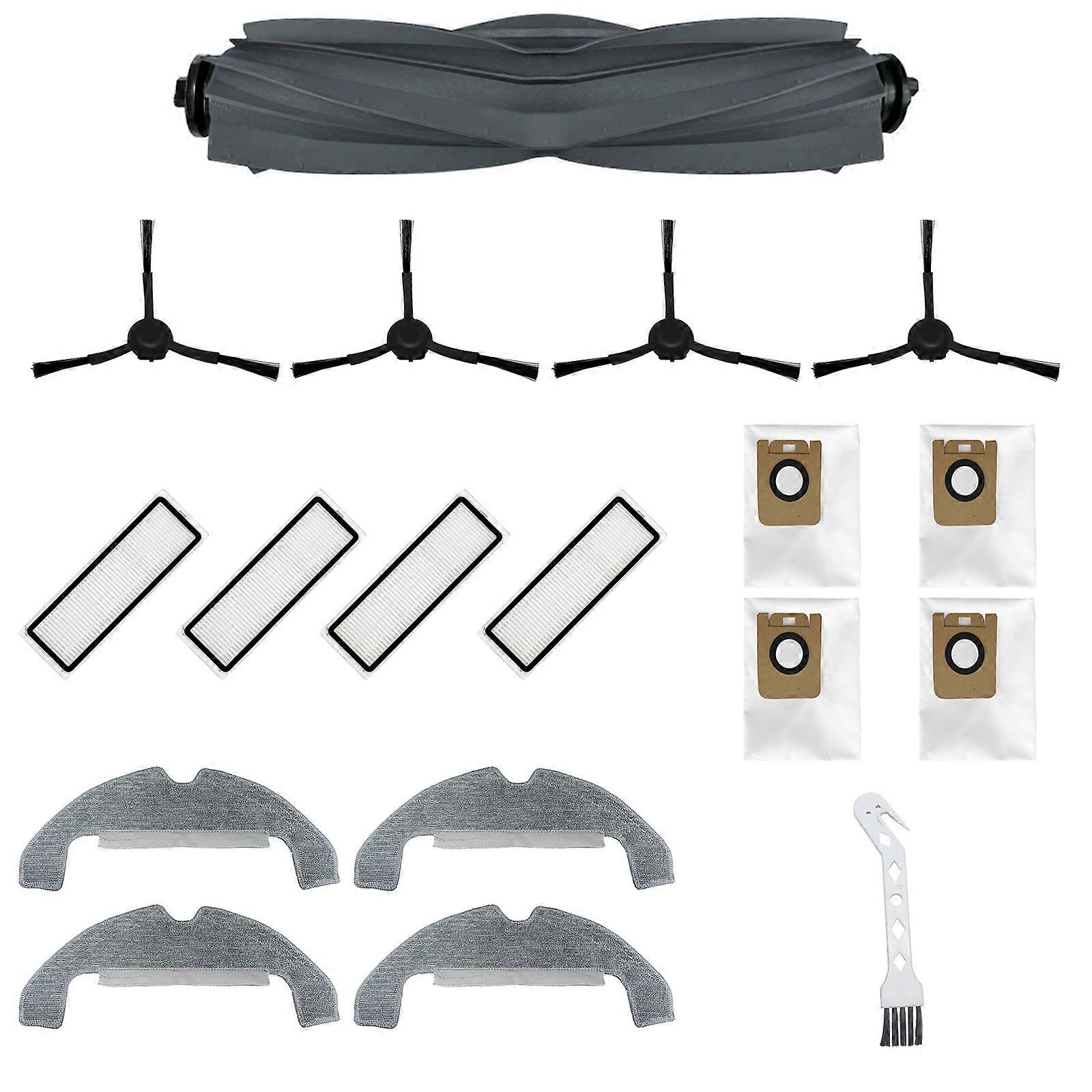 Sweeping Robot Dust Bag Side Brush Main Brush Filter Core Mop Wipes Accessories for Dreame D10S Plus