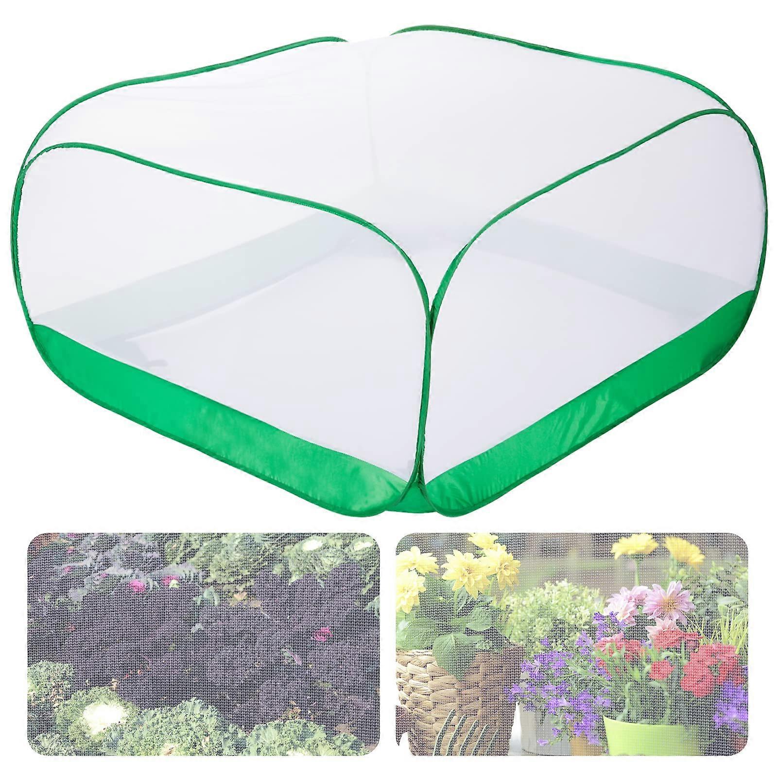 Garden Netting - 4 x 4 x 2 Facility ft. Covering Netting for Square Upcycled Garden Beds